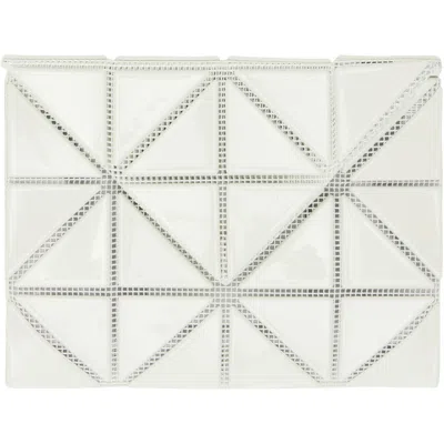 Bao Bao Issey Miyake Green Card Wallet In 04-green White