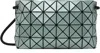 Bao Bao Issey Miyake Green Loop Metallic Bag In 64-ash Green