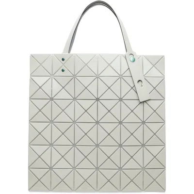 Bao Bao Issey Miyake Green Lucent One-tone Tote In White