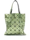 Bao Bao Issey Miyake Green Lucent Tote Bag In Purple