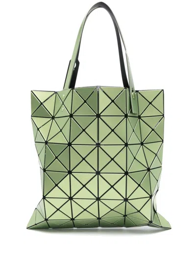 Bao Bao Issey Miyake Green Lucent Tote Bag