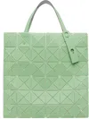 Bao Bao Issey Miyake Green Lucent W Color Tote