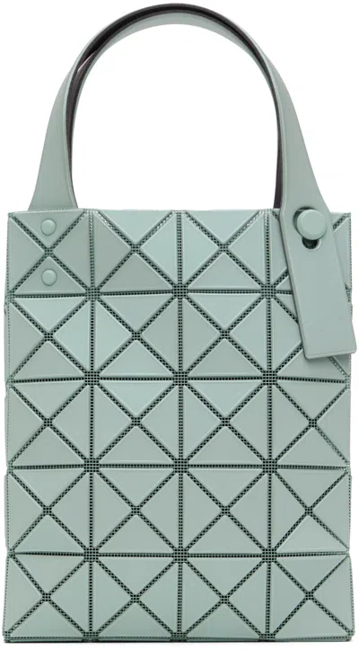 Bao Bao Issey Miyake Green Prism Plus Mini Tote In 60 Ash Green