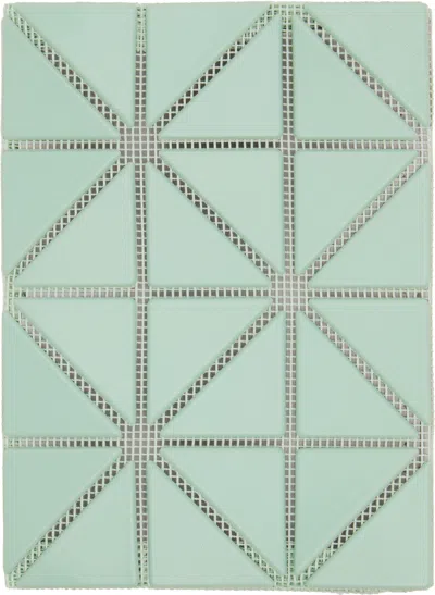 Bao Bao Issey Miyake Green W Color Card Holder