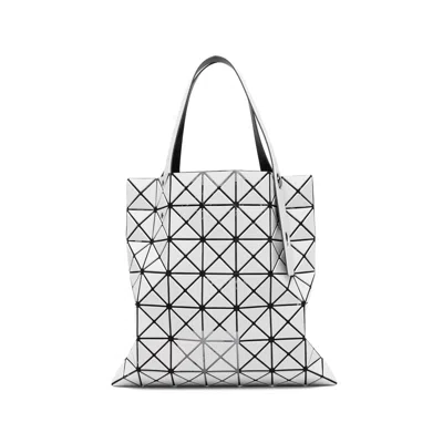 Bao Bao Issey Miyake Grey Tote Bags Women In Neutral