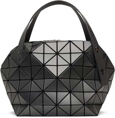 Bao Bao Issey Miyake Gunmetal Boston Bag In 94 Gunmetal