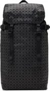 Bao Bao Issey Miyake Gunmetal Hiker Backpack In 16-matte Black