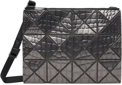 Bao Bao Issey Miyake Gunmetal Meta Kaiju Crossbody Bag