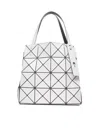 Bao Bao Issey Miyake Carat Open Top Shoulder Bag In White