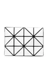 Bao Bao Issey Miyake High-shine Geometric-design Cardholder In White