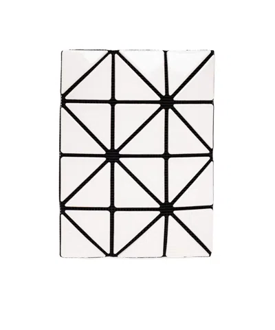 Bao Bao Issey Miyake High-shine Geometric-design Cardholder In White