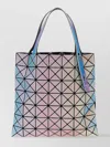 Bao Bao Issey Miyake Illusion Geometric Iridescent Top Handles Tote Bag
