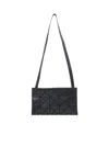 Bao Bao Issey Miyake Lucent Matte Geometric-panel Crossbody Bag In Matte Black