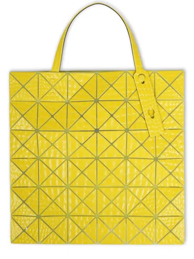Bao Bao Issey Miyake Kaiju Geometric Tote Bag In Yellow