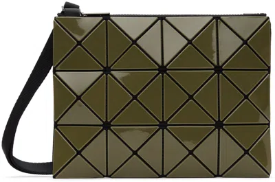 Bao Bao Issey Miyake Khaki Lucent W Color Crossbody Bag In 67-khaki X Lt.khaki