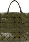 Bao Bao Issey Miyake Khaki Lucent W Color Tote In 67 Khaki X Lt.khaki