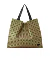 Bao Bao Issey Miyake Kuro Series Tote Bag In Green