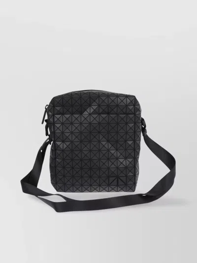 BAO BAO ISSEY MIYAKE LEATHER BAG CROSSBODY GEOMETRIC PATTERN