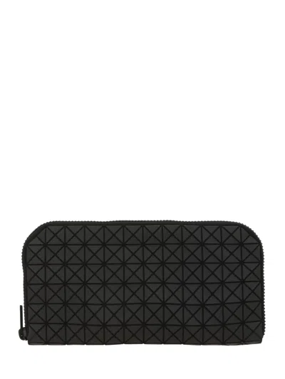 Bao Bao Issey Miyake Leather Wallet In Black
