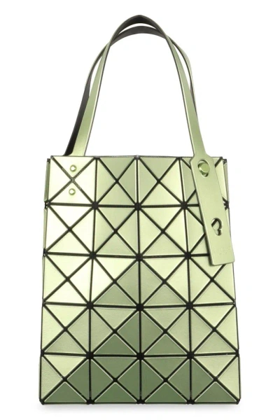 Bao Bao Issey Miyake Lucent Boxy Matte Top Handle Bag In Green