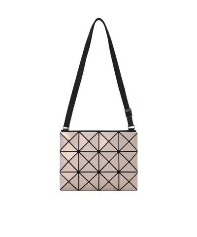 Bao Bao Issey Miyake Beige Lucent Crossbody Bag In Nude