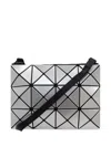 Bao Bao Issey Miyake Lucent Geometric-panel Crossbody Bag In Silver