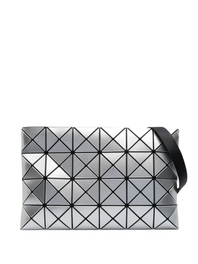 Bao Bao Issey Miyake Lucent Geo Tile Crossbody Clutch Bag In Silver