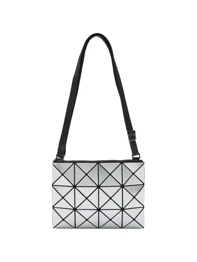 Bao Bao Issey Miyake Lucent Geometric-panel Cross-body Bag In White