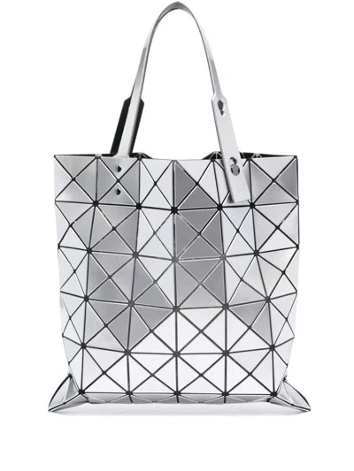 Bao Bao Issey Miyake Lucent Geometric-panel Tote Bag In Silver