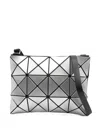 Bao Bao Issey Miyake Lucent Geometric-pattern Shoulder Bag In Silver