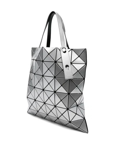 Bao Bao Issey Miyake Lucent Geometric-pattern Tote Bag In Gray