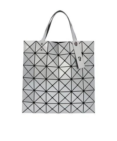 Bao Bao Issey Miyake Lucent Geometric-pattern Tote Bag In Silver