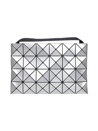 Bao Bao Issey Miyake "lucent Gloss" Bao Bao Crossbody Bag In Silver