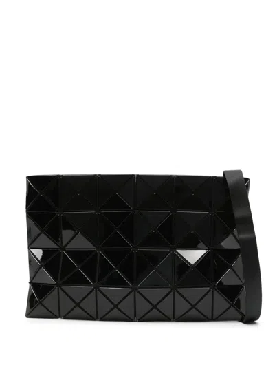 Bao Bao Issey Miyake Lucent Glossy Shoulder Bag In Black