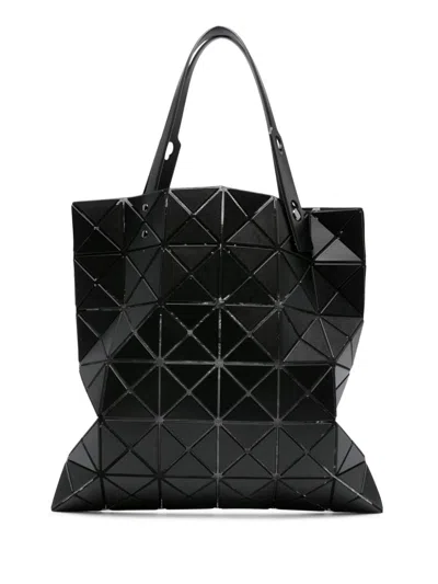 Bao Bao Issey Miyake Lucent Matte Geometric-panel Tote Bag In Black