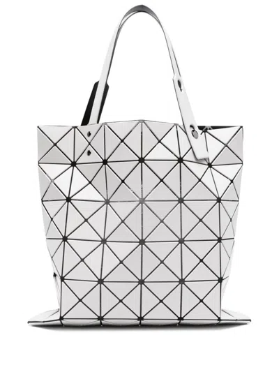 Bao Bao Issey Miyake Lucent Matte Geometric Tote Bag In Grey