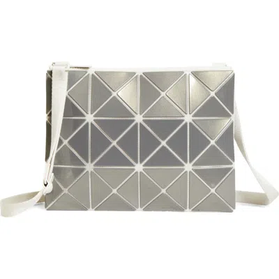 Bao Bao Issey Miyake Lucent Metallic Crossbody Bag In Gray