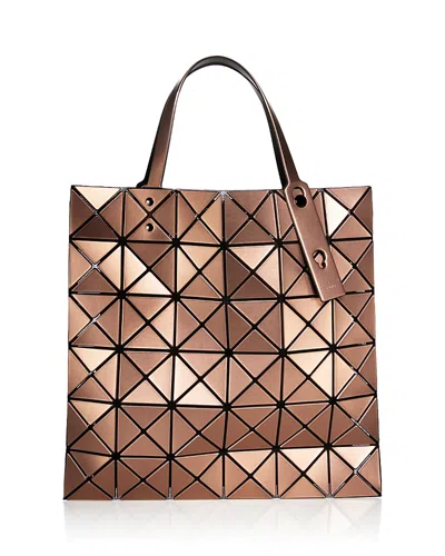 Bao Bao Issey Miyake Lucent Metallic Tote In Light Brown