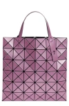 Bao Bao Issey Miyake Pink & Red Lucent W Color Tote In Pink X Red