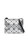 Bao Bao Issey Miyake Lucent Geometric-panel Crossbody Bag In Silver