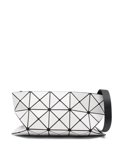 Bao Bao Issey Miyake Lucent Geo Tile Crossbody Clutch Bag In Silver