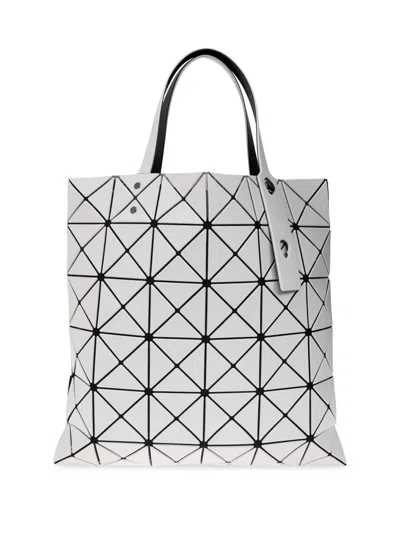 Bao Bao Issey Miyake Bao Issey Miyake Women's White Lucent Pvc Tote Bag In Grey