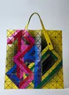 Bao Bao Issey Miyake Multicolor Manga Tote In Yellow