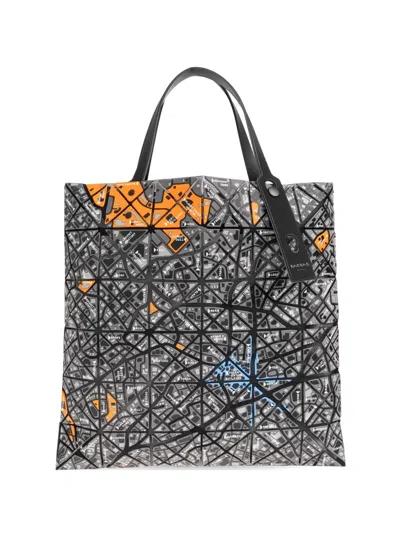 Bao Bao Issey Miyake Map Tote Bag In Multi