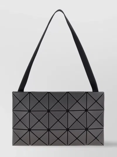 Bao Bao Issey Miyake 'matte Lucent' Geometric Shoulder Bag In Gray