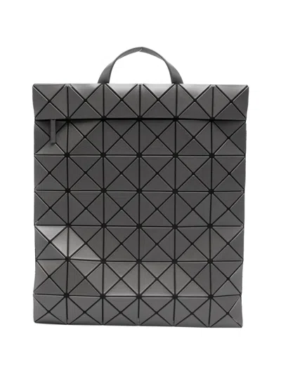 Bao Bao Issey Miyake Medium Flat Geometric-panelled Backpack In Purple