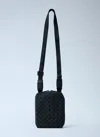 Bao Bao Issey Miyake Men Beetle Shoulder Bag In Black