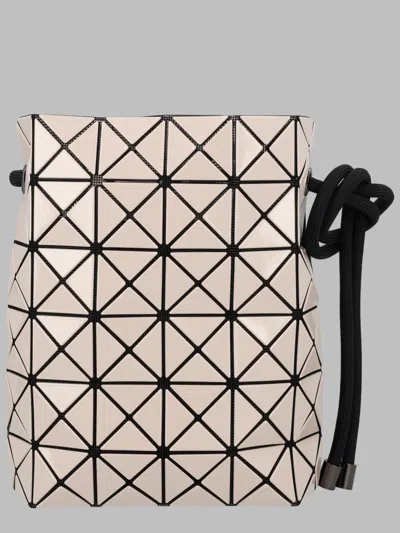 Bao Bao Issey Miyake Men's Mini Polyester Handbag In Beige