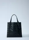 Bao Bao Issey Miyake Men Prism Matte Tote Bag In Black
