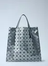Bao Bao Issey Miyake Men Prism Tote Bag In Silver